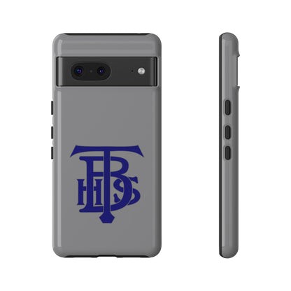 Stacked Logo - Tough Phone Cases - Gray - Google phones