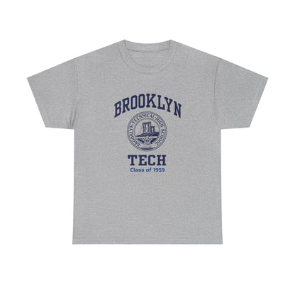Brooklyn Tech Classic Logo - Men's Heavy Cotton T-Shirt - Class of 1959