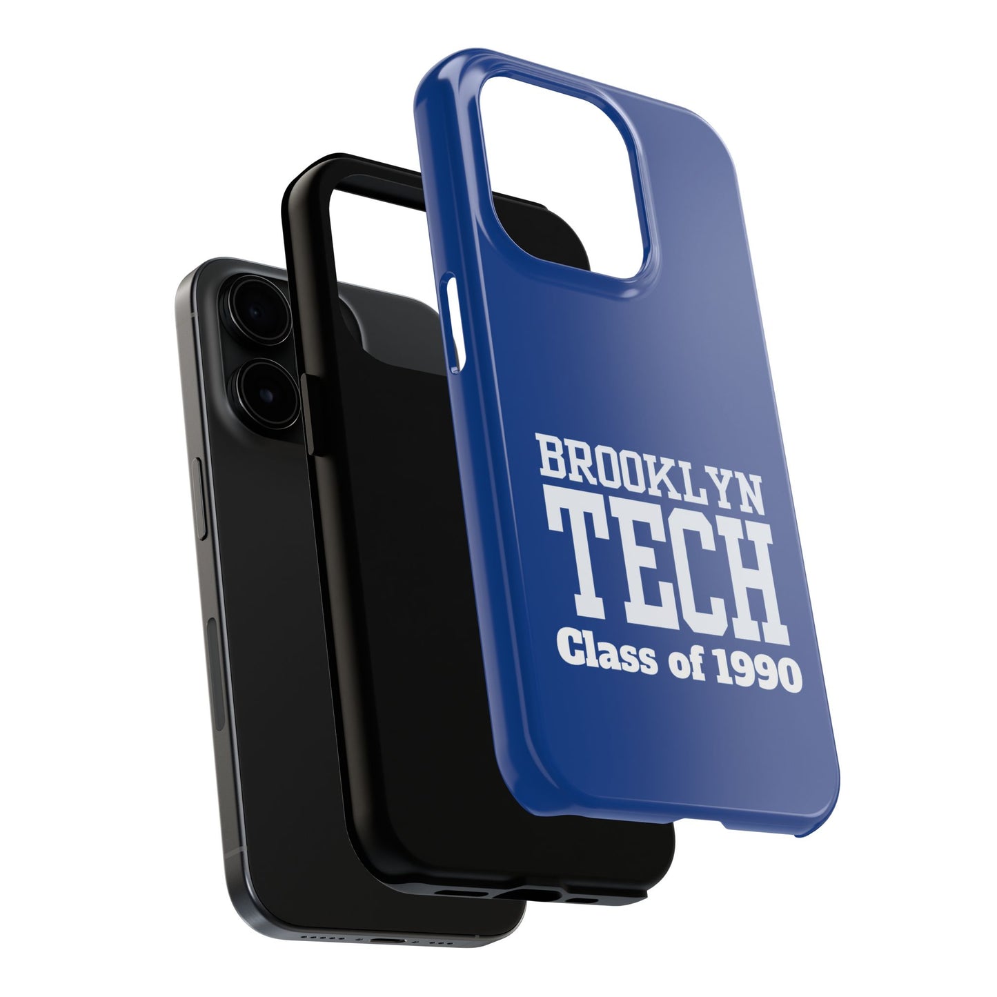 Brooklyn Tech Class Of 1990 Tough Phone Case - Blue