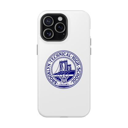 Classic Tech Seal - Impact-Resistant Phone Cases - Iphone Or Samsung - White