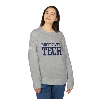 Brooklyn Tech (Classic Font) adidas Unisex Fleece Crewneck Sweatshirt