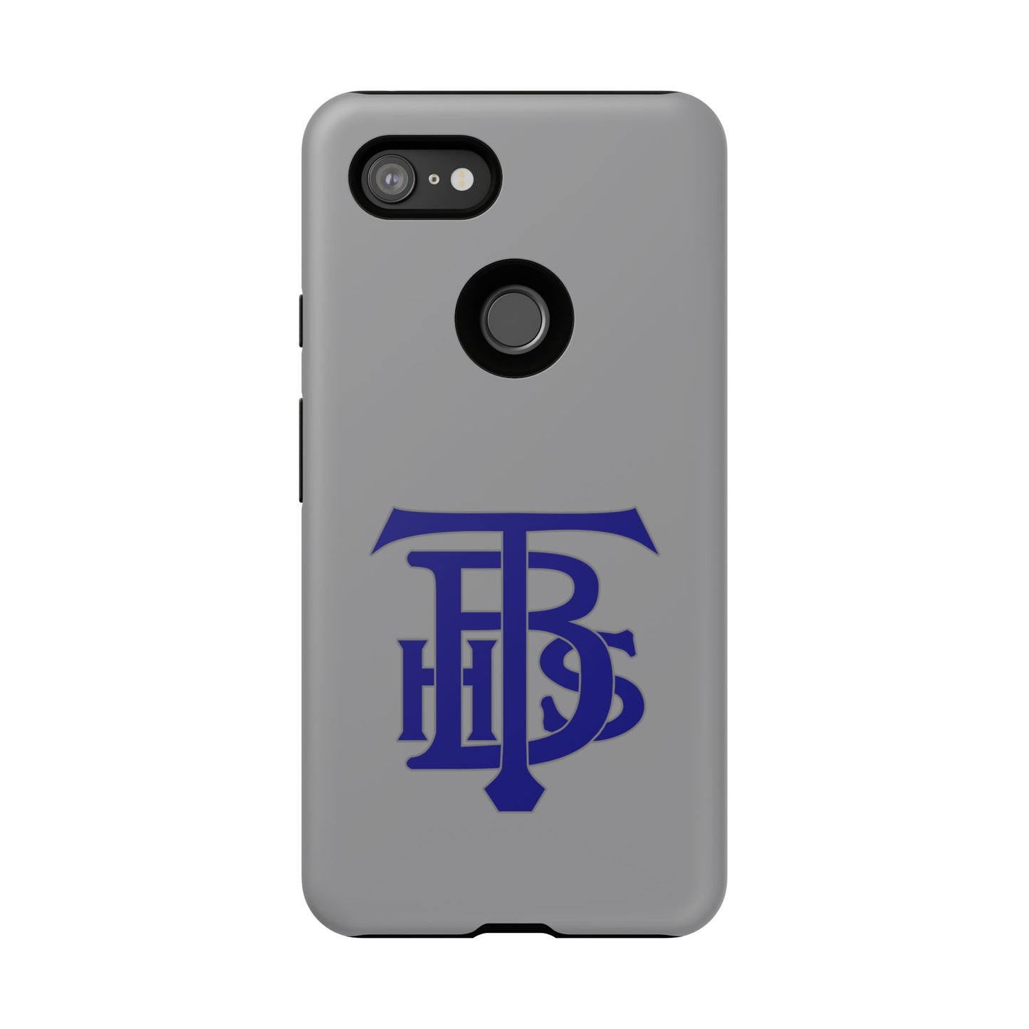 Stacked Logo - Tough Phone Cases - Gray - Google phones