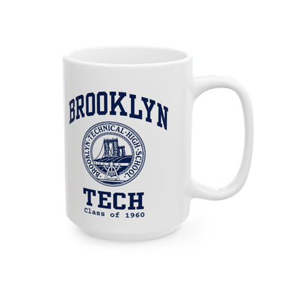 Classic Logo with Brooklyn Tech - Class of 1960 - Ceramic Mug (11oz/15oz)