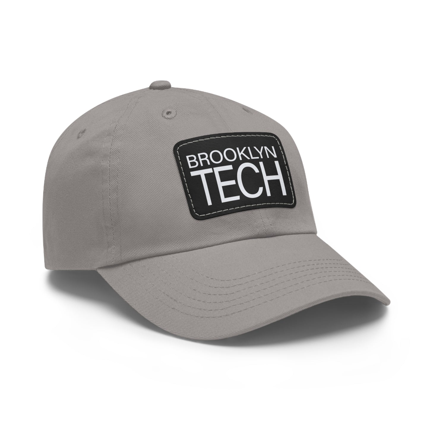 Modern Brooklyn Tech - Hat With Rectangular Leather Patch