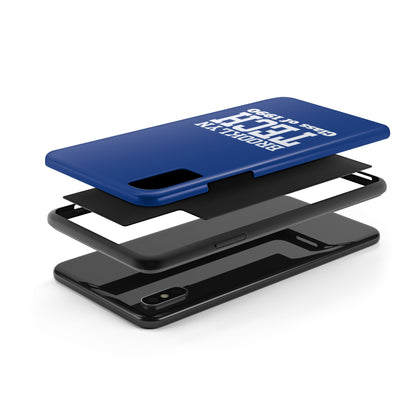 Brooklyn Tech Class Of 1990 Tough Phone Case - Blue
