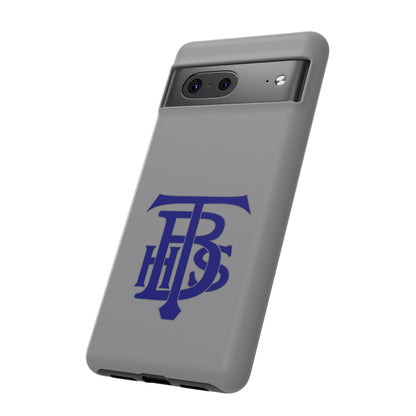 Stacked Logo - Tough Phone Cases - Gray - Google phones