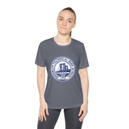 Classic Tech Seal With Background - Ladies Competitor T-Shirt