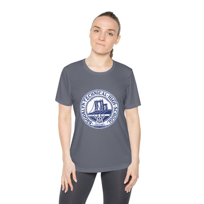 Classic Tech Logo With Background - Ladies Competitor T-Shirt