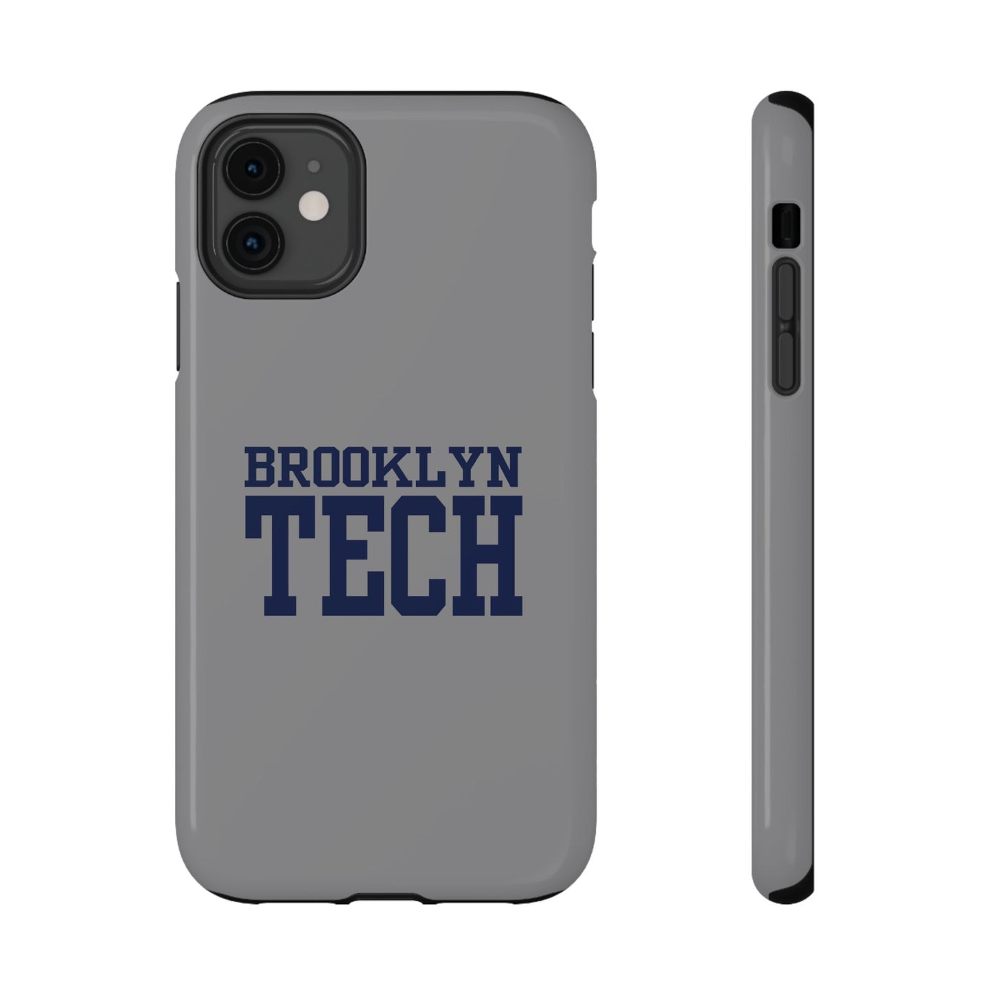 Brooklyn Tech - Impact-Resistant Phone Cases - Iphone Or Samsung - Gray