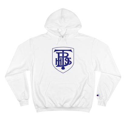 Stacked Logo With Shield - Champion Hoodie