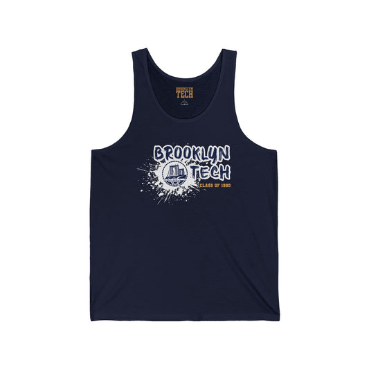 Class Of 1990 Commemorative Unisex Jersey Tank - Gold Font