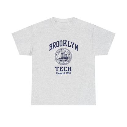 Brooklyn Tech Classic Logo - Men's Heavy Cotton T-Shirt - Class of 1959
