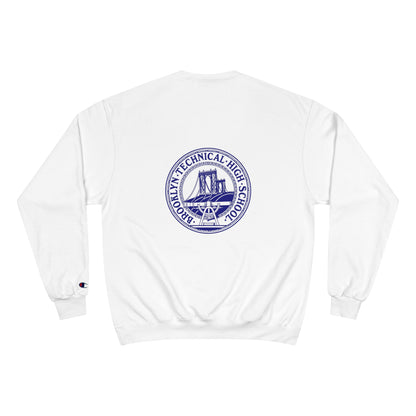 Vintage - Olde English & Tech Logo - Champion Crewneck Sweatshirt