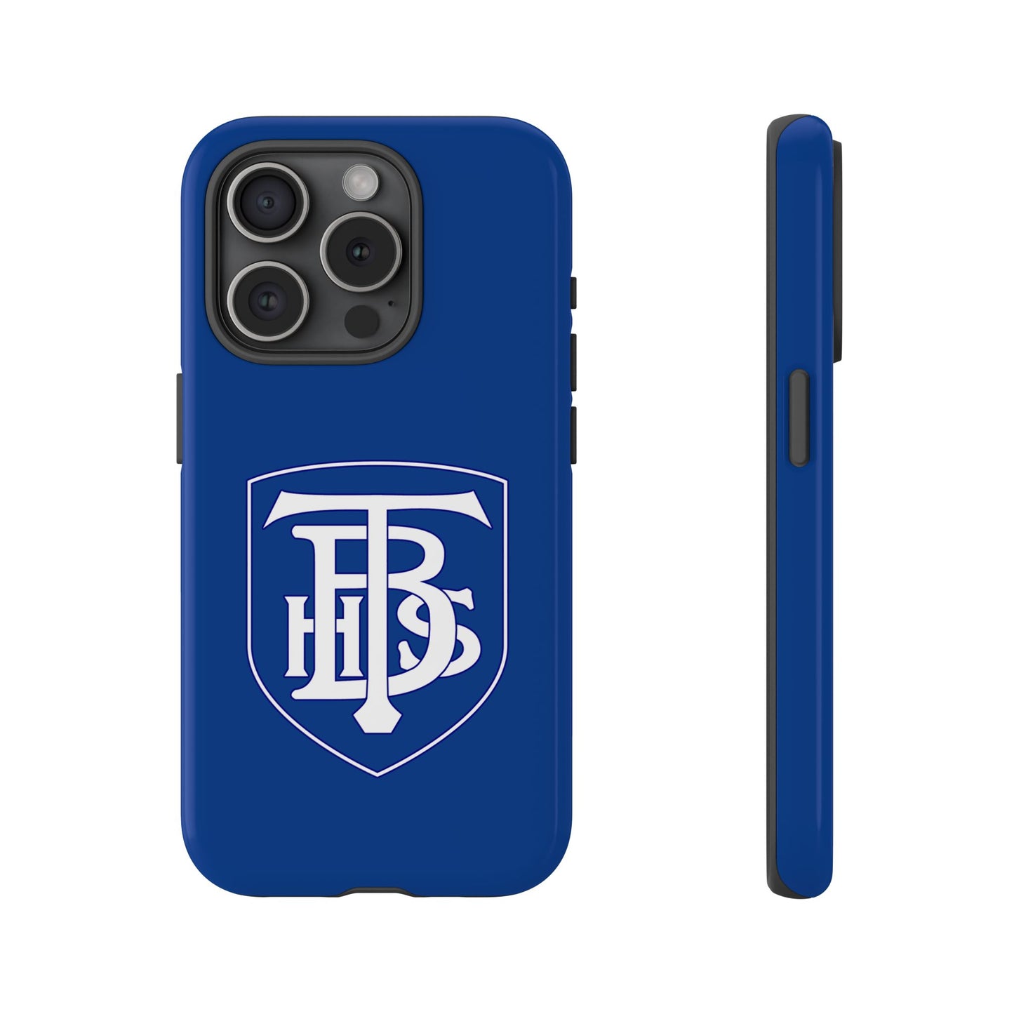 Stacked Logo - Tough Phone Cases - Navy
