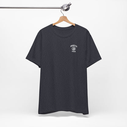 Classic Logo with Brooklyn Tech on Left Chest - Men's Jersey Short Sleeve T-Shirt