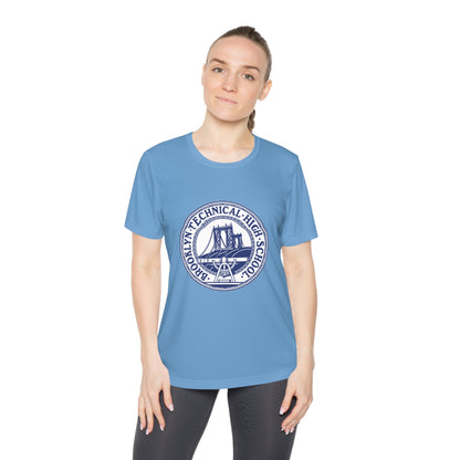 Classic Tech Seal With Background - Ladies Competitor T-Shirt