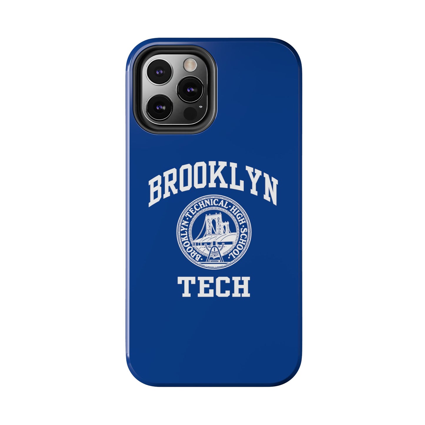 Brooklyn Tech Classic Logo - Tough Phone Cases - Navy