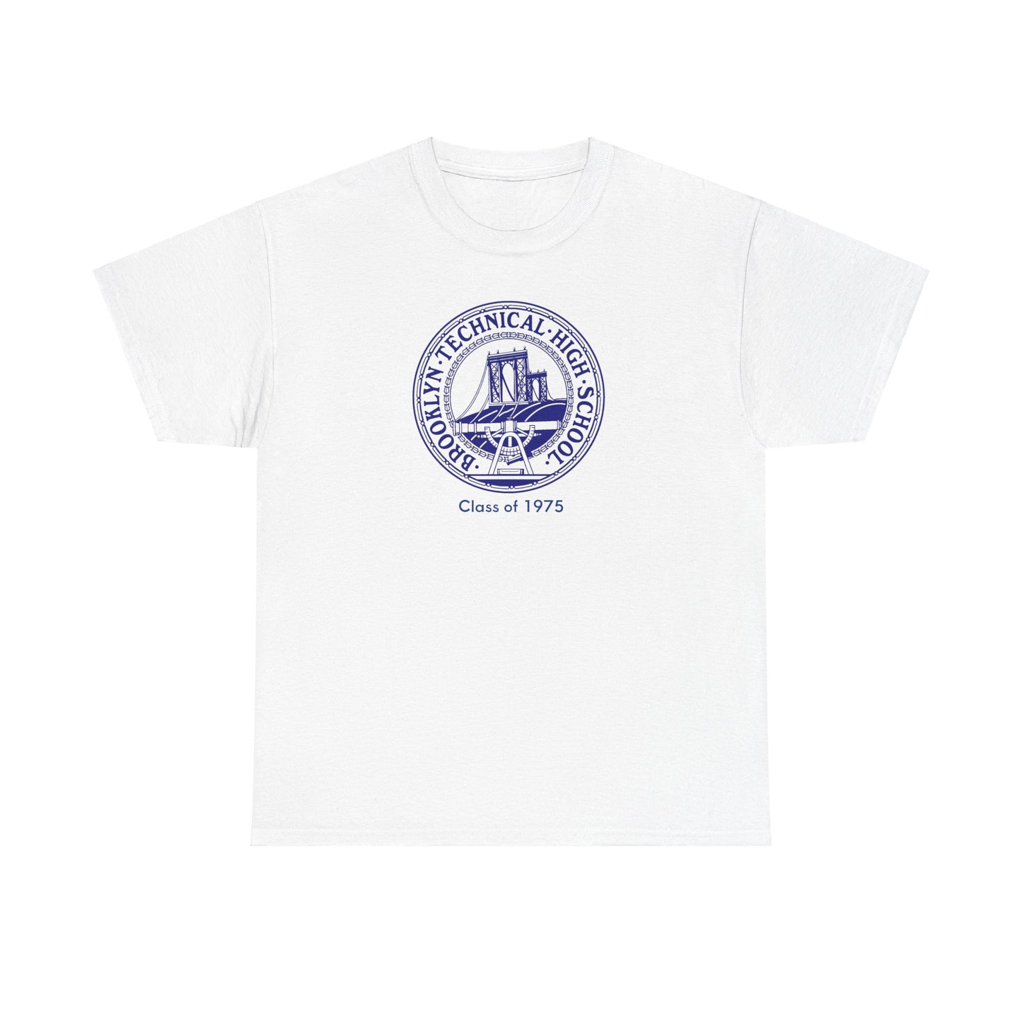 Classic Tech Logo - Class Of 1975 - Men's  Heavy Cotton T-Shirt