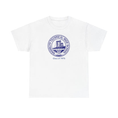 Classic Tech Logo - Class Of 1975 - Men's  Heavy Cotton T-Shirt
