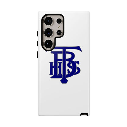 Stacked Logo - Tough Phone Cases - White