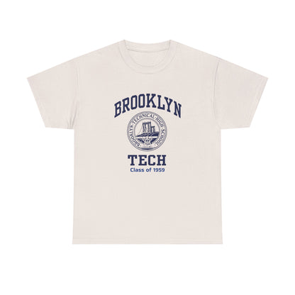 Brooklyn Tech Classic Logo - Men's Heavy Cotton T-Shirt - Class of 1959