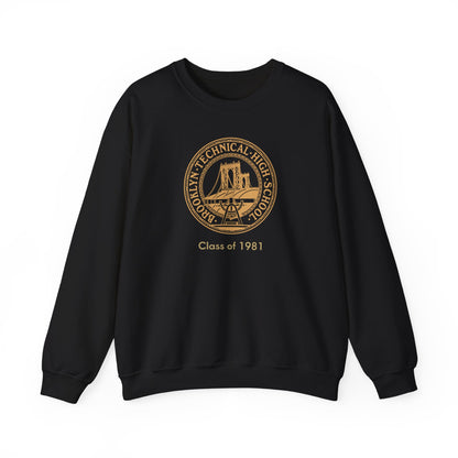 Classic Tech Logo - Class of 1981 - Men's Heavy Blend™ Crewneck Sweatshirt