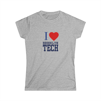 Boutique - I Love Brooklyn Tech Ladies T-Shirt