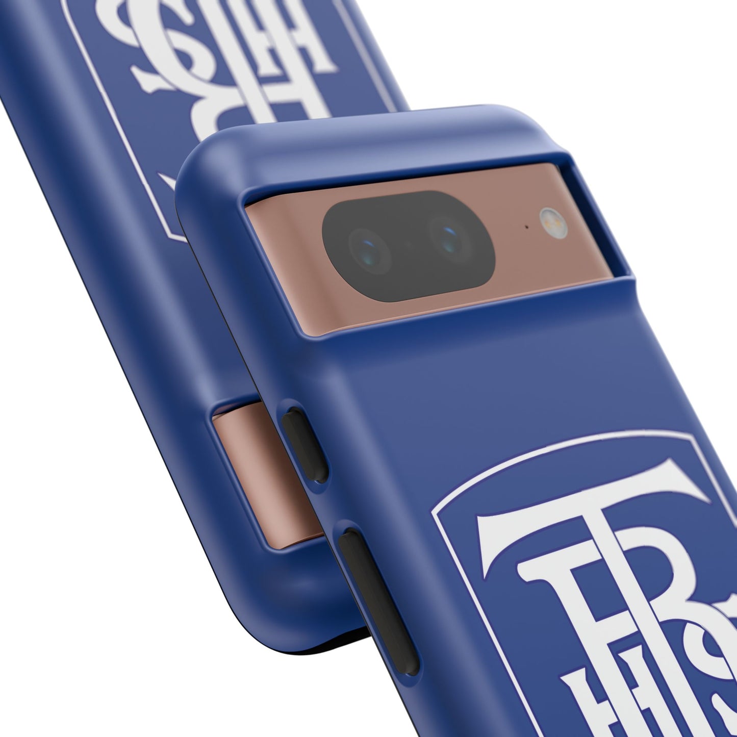 Stacked Logo - Tough Phone Cases - Navy