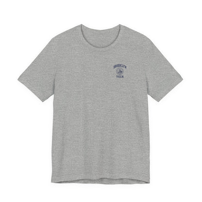 Classic Logo with Brooklyn Tech on Left Chest - Men's Jersey Short Sleeve T-Shirt