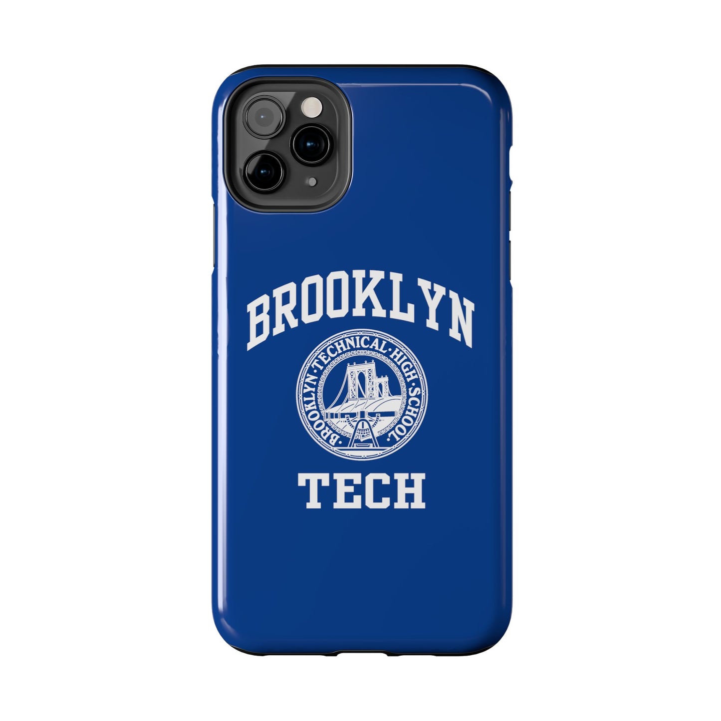 Brooklyn Tech Classic Logo - Tough Phone Cases - Navy