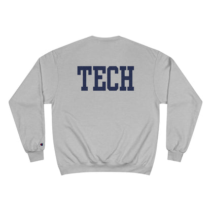 Tech Classic Logo (front) - Tech (back) - Champion Crewneck Sweatshirt - Class Of 2024