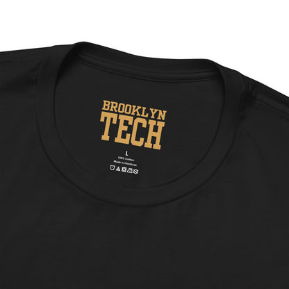 Classic Brooklyn Tech on Left Chest - Men's Jersey Short Sleeve T-Shirt