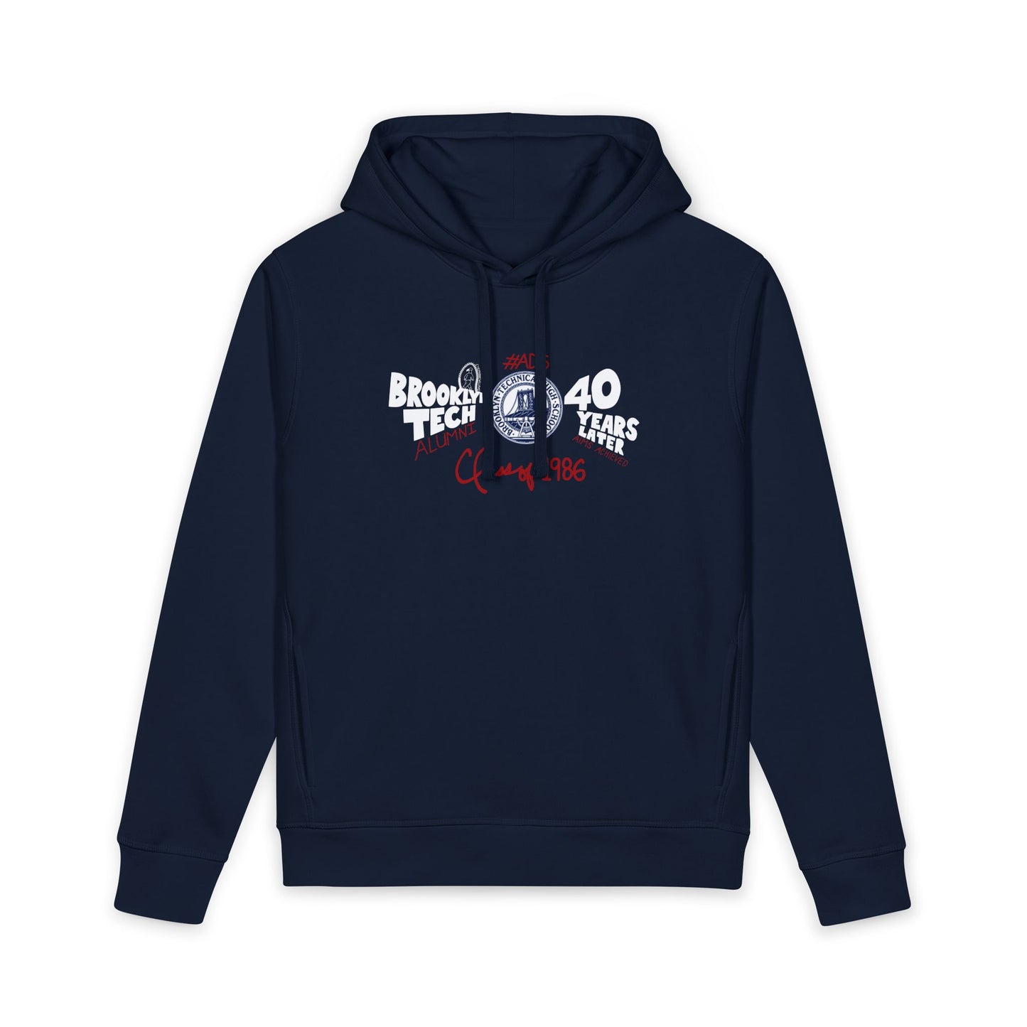 Class of 1986 Commemorative Unisex Organic Side Pocket Hoodie