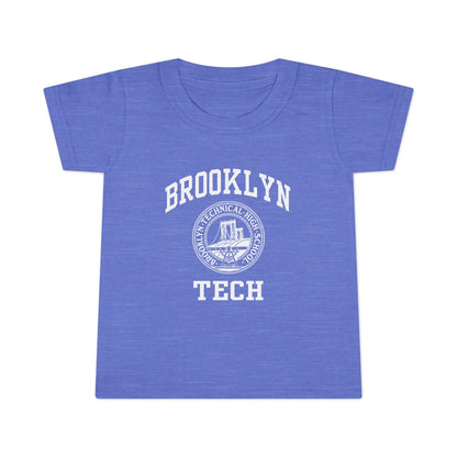 Family - Classic Brooklyn Tech Logo - Toddler Ringspun Cotton T-Shirt