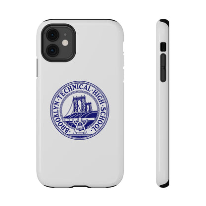 Classic Tech Seal - Impact-Resistant Phone Cases - Iphone Or Samsung - White