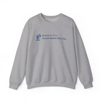 Brooklyn Tech Alumni Spiked Shoe Club Crewneck Sweatshirt - Rectangular Logo