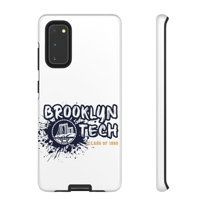 Class Of 1990 Commemorative Tough Cases - Apple & Samsung Only - Gold Font On White Background