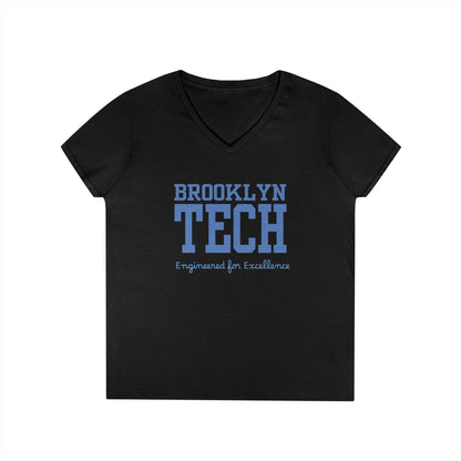 Boutique - Brooklyn Tech V-Neck T-Shirt - Engineered For Excellence