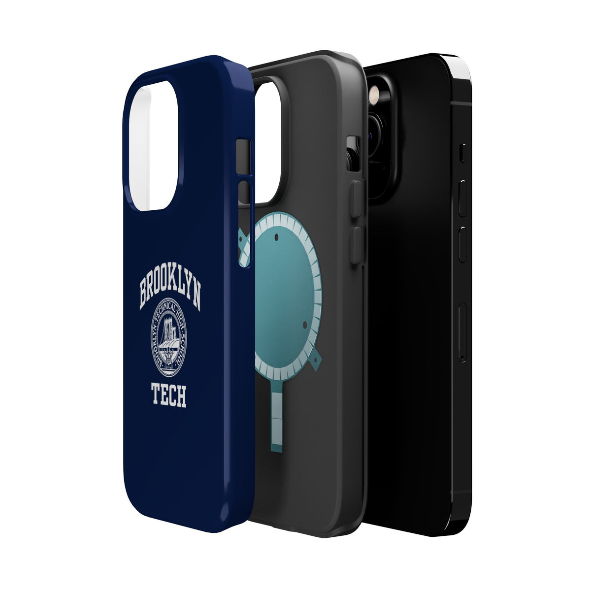 Classic Logo with Brooklyn Tech Magnetic Phone Case