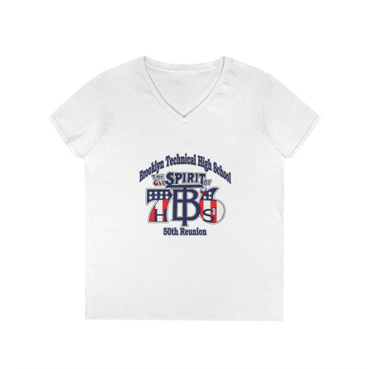 Class of 1976 50th Reunion - Ladies V-Neck Tee