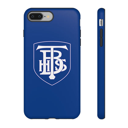 Stacked Logo - Tough Phone Cases - Navy