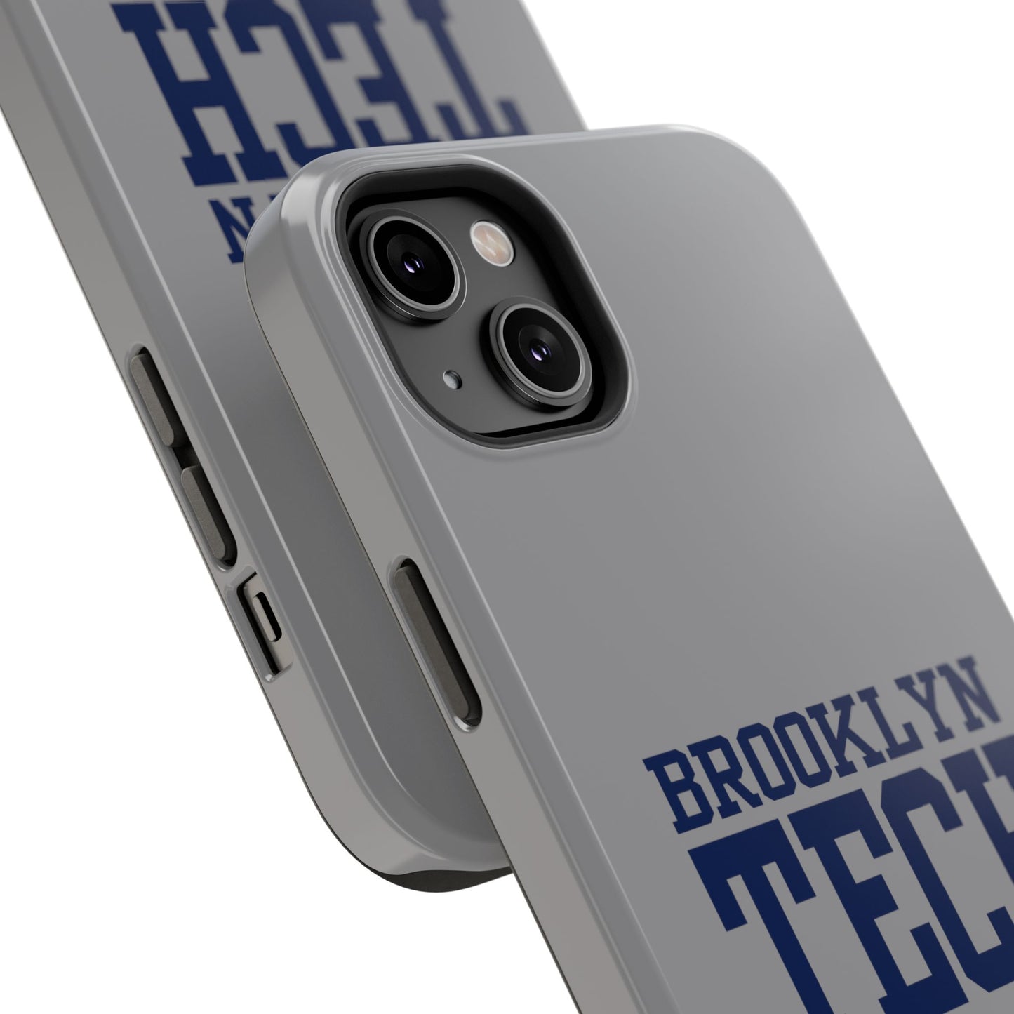 Brooklyn Tech - Impact-Resistant Phone Cases - Iphone Or Samsung - Gray