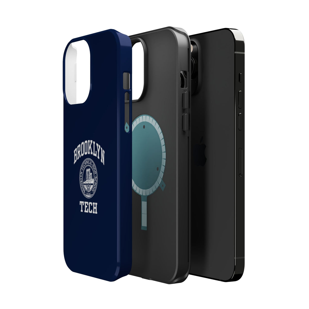 Classic Logo with Brooklyn Tech Magnetic Phone Case