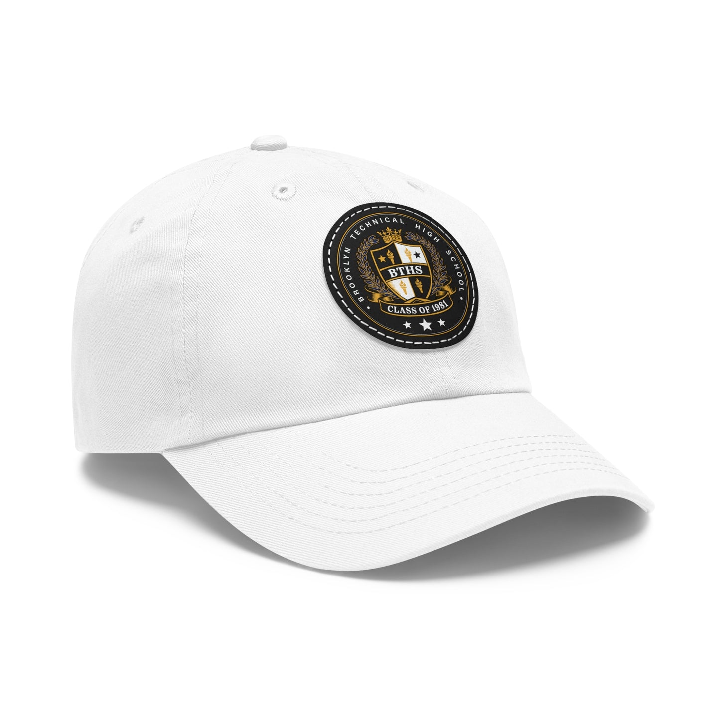 Class of 1981 45th Reunion Hat with Leather Patch (Round)