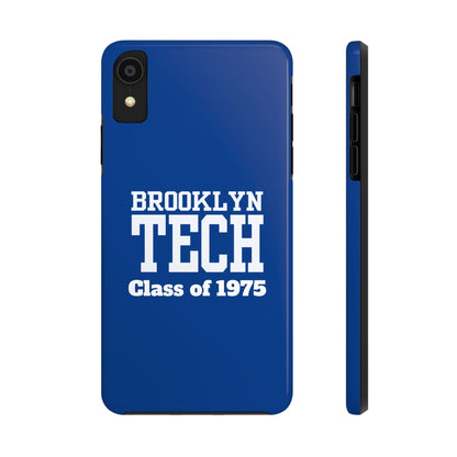 Brooklyn Tech Class Of 1975 Tough Phone Case - Blue