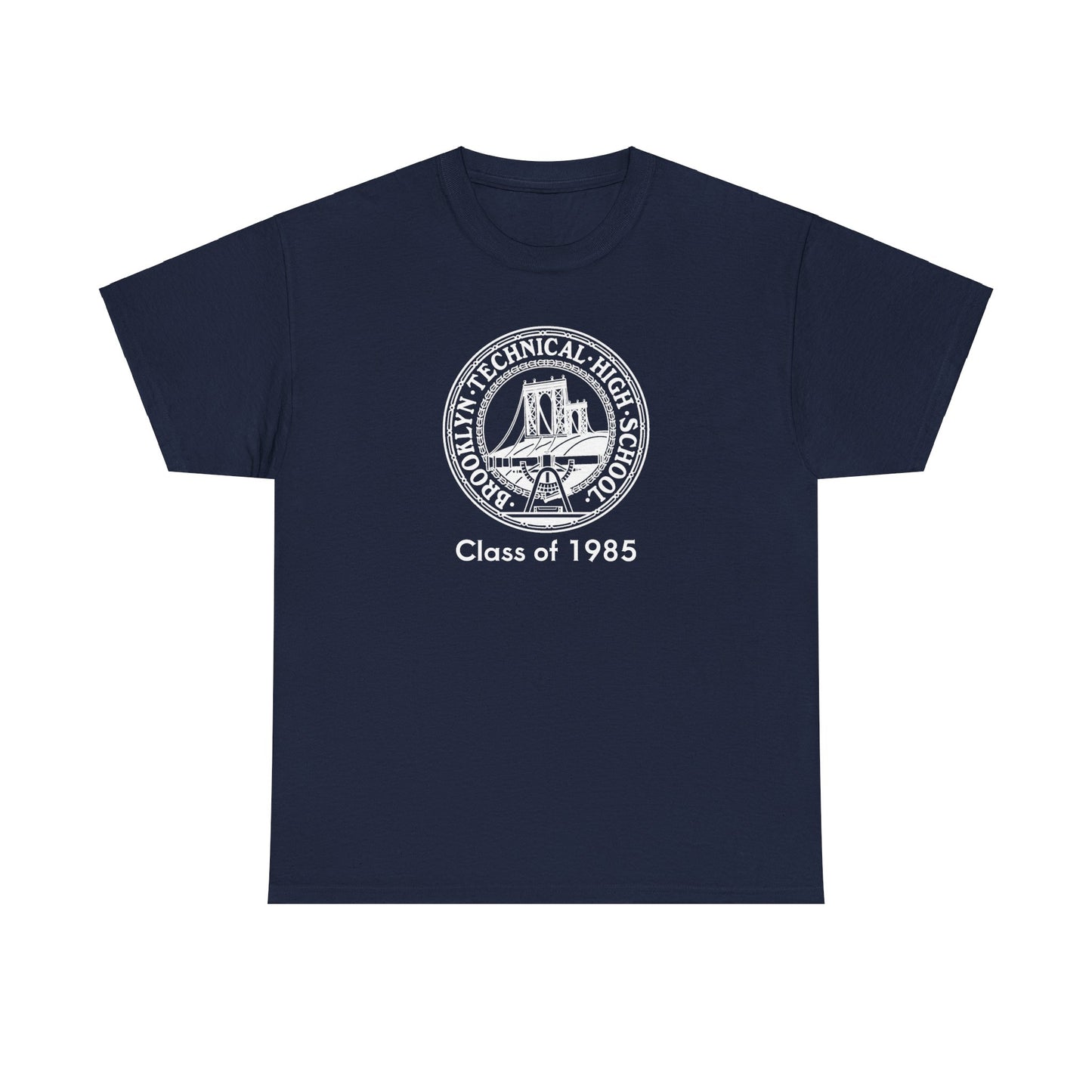 Classic Tech Logo - Class Of 1985 - Men's  Heavy Cotton T-Shirt