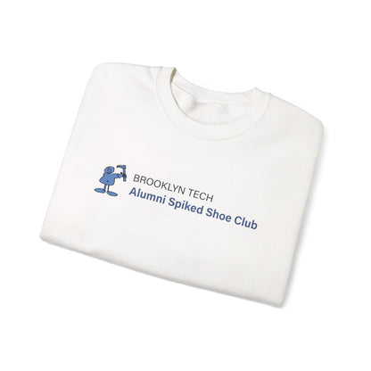 Brooklyn Tech Alumni Spiked Shoe Club Crewneck Sweatshirt - Rectangular Logo
