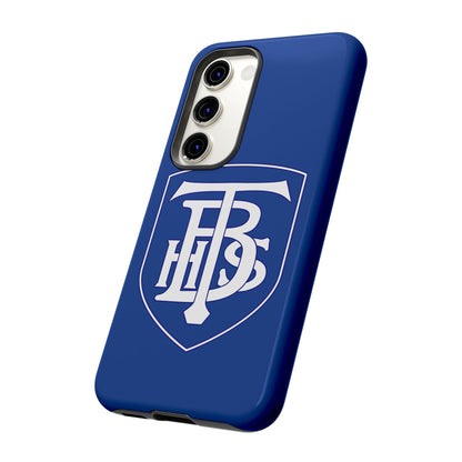 Stacked Logo - Tough Phone Cases - Navy