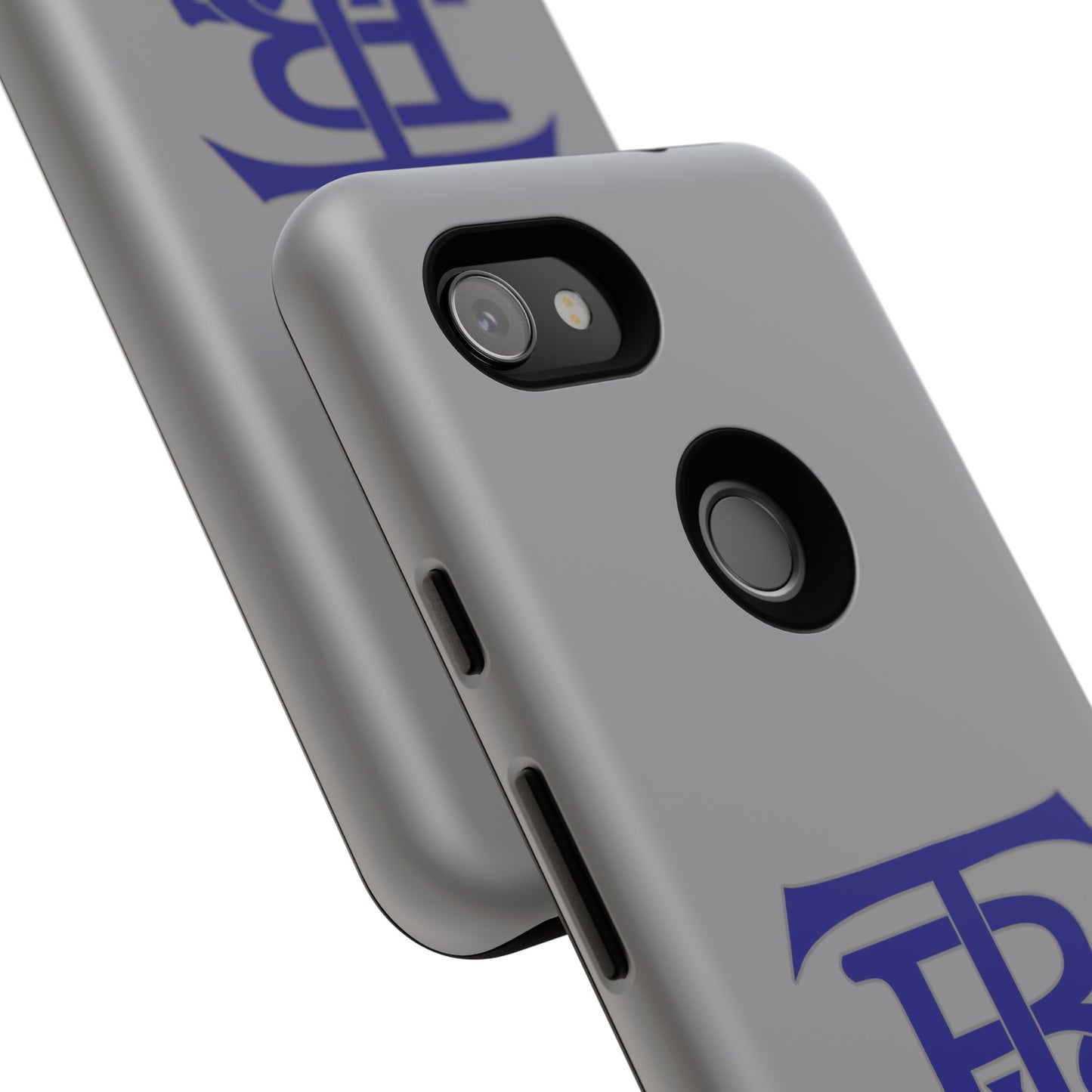 Stacked Logo - Tough Phone Cases - Gray - Google phones