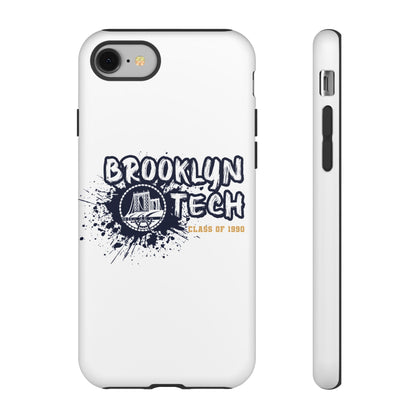 Class Of 1990 Commemorative Tough Cases - Apple & Samsung Only - Gold Font On White Background